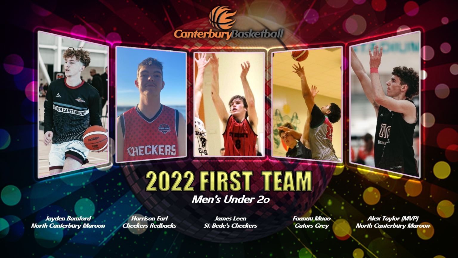 2022 First Teams Announced - Canterbury Basketball Canterbury Basketball